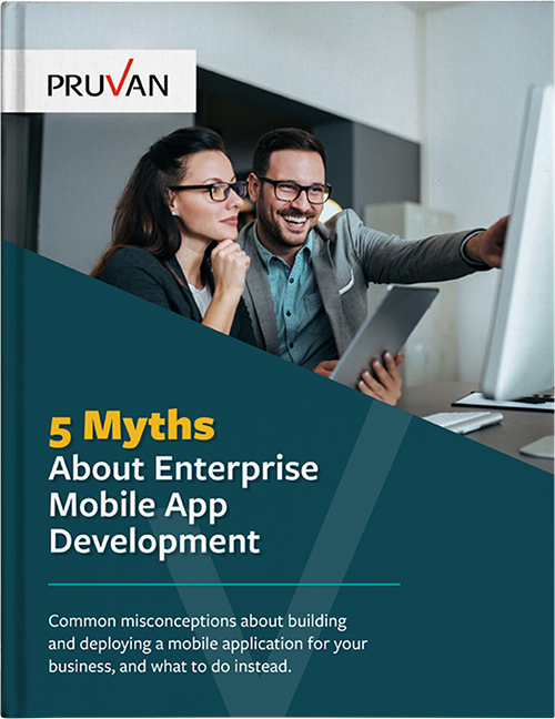 cover of the book called five diy mobile app myths